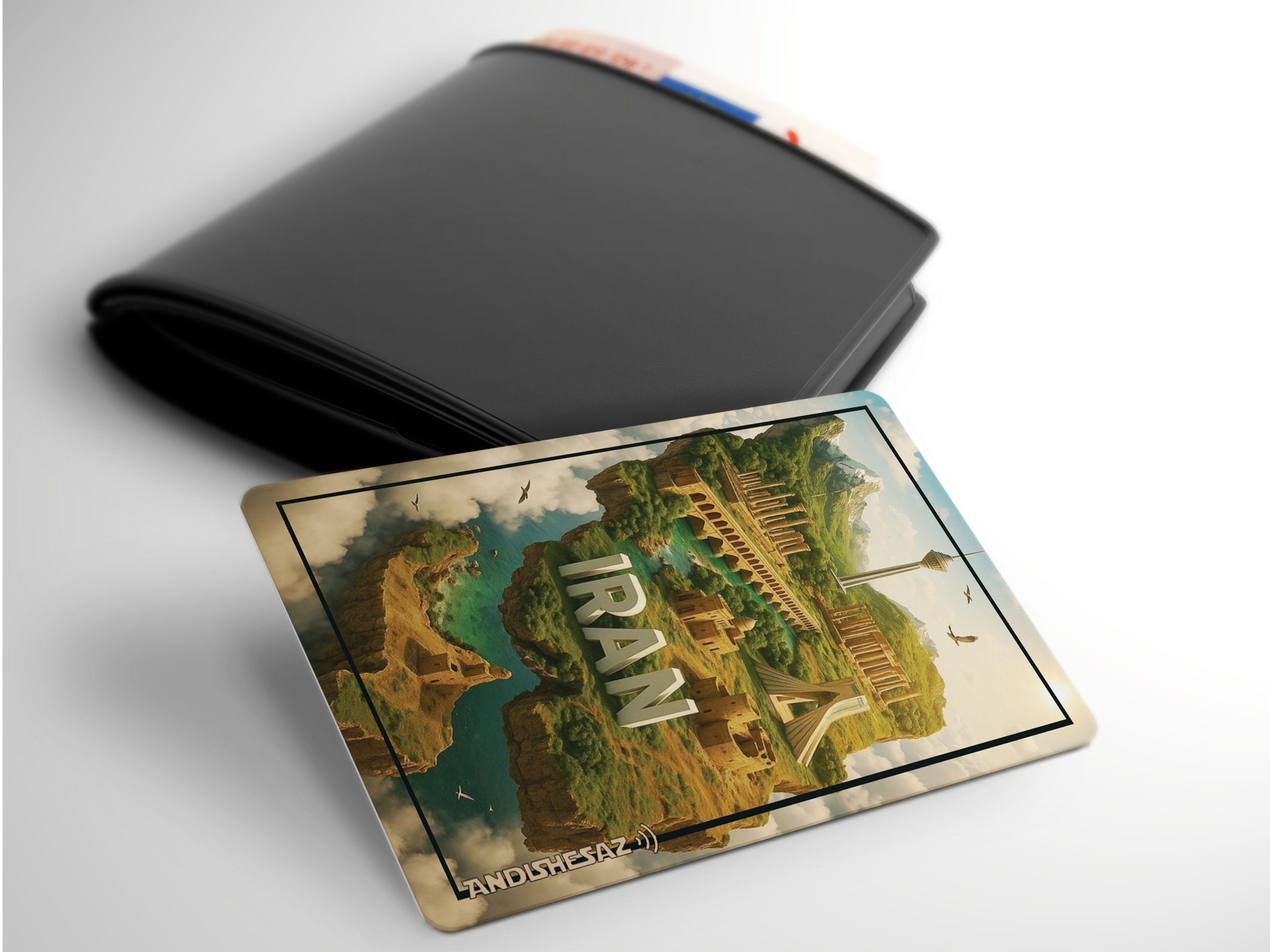 کارت NFC طرح ثابت کد 02 تصویر 3