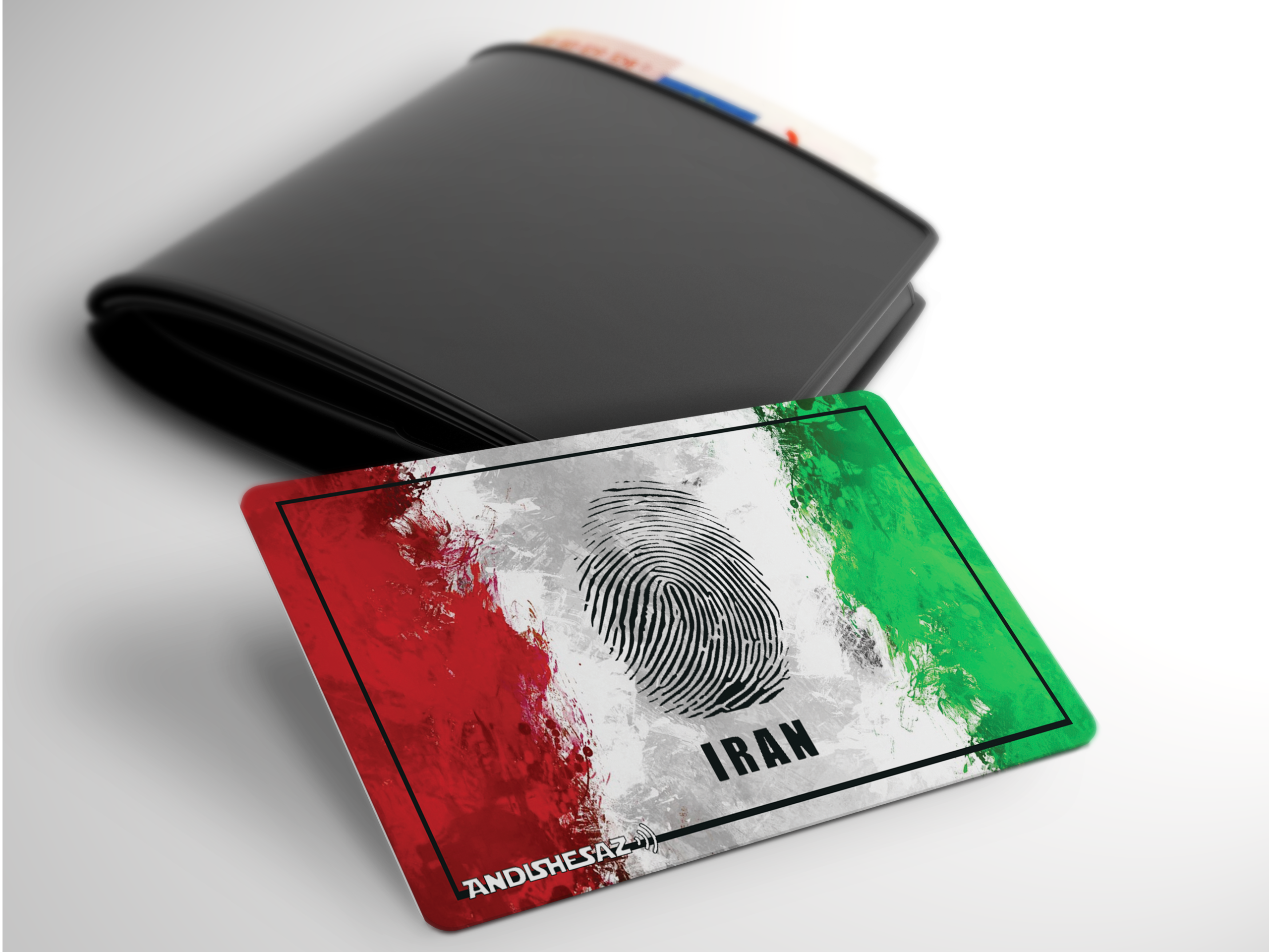 کارت NFC طرح ثابت کد 04 تصویر 3